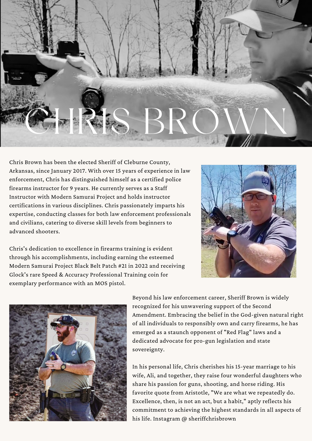 Red Dot Pistol: Fundamentals 2-Day Course Instructor *LEO Only* / February 16-17, 2026 / Indoor SW Iowa LE Training Facility