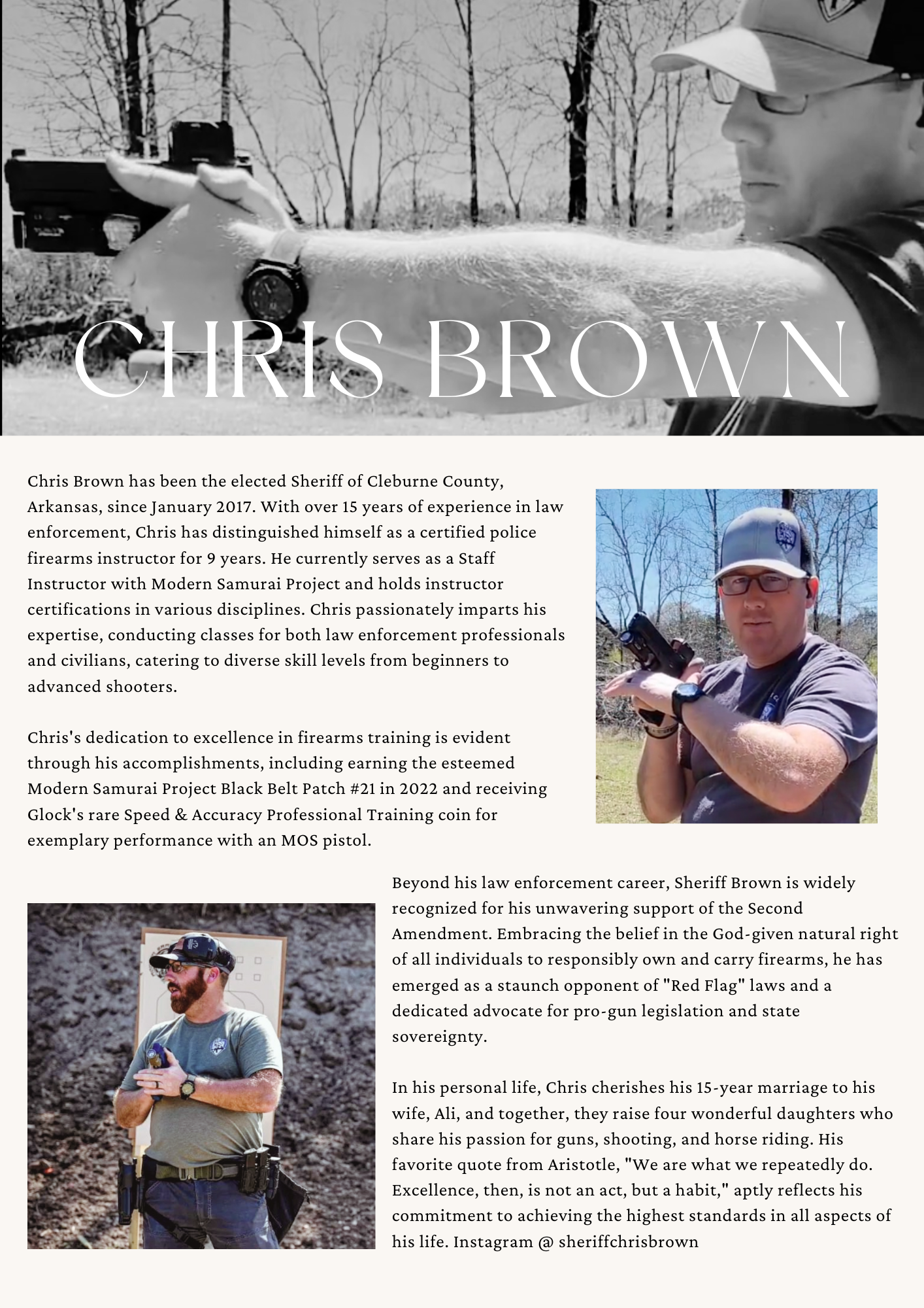 Red Dot Pistol: Fundamentals 2-Day Course Instructor *LEO Only* / February 16-17, 2026 / Indoor SW Iowa LE Training Facility